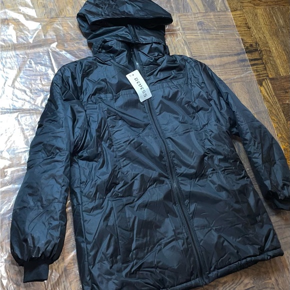 Revess Black Jacket With Removable Hood - Picture 2 of 4